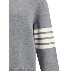 Thom Browne Pullover mit 4-Streifen-Intarsien