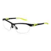 Monture de lunettes Nike grise pour homme