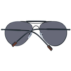 Ermenegildo Zegna Black Men Sunglass