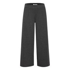 ICHI Gray Recycled Polyester Pant