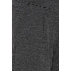 ICHI Gray Recycled Polyester Pant
