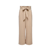 Nur beige Viskosehose