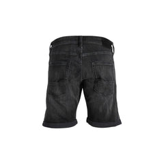 Jack Jones Black Cotton Bermuda
