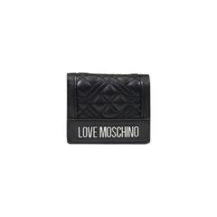 Love Moschino Geldbörse aus schwarzem Polyethylen
