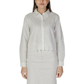 Chemise en coton blanc Jacqueline De Yong