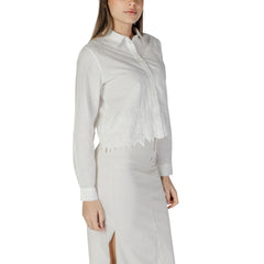 Chemise en coton blanc Jacqueline De Yong