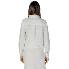 Chemise en coton blanc Jacqueline De Yong