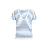 T-shirt blanc en viscose Morgan De Toi