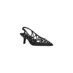 Talon haut en cuir noir ASH