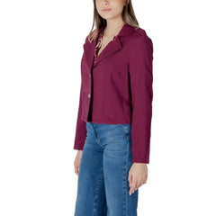 Parka en viscose violette Street One