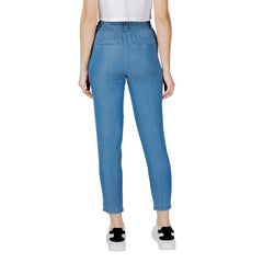 Nur blaue Lyocell-Hose