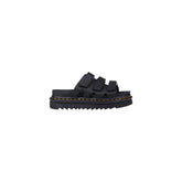 Dr. Martens Scarpe Platform in Pelle Nera