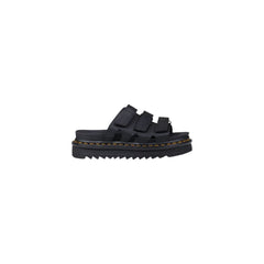 Dr. Martens Scarpe Platform in Pelle Nera