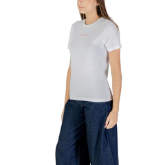 Nur orangefarbenes Baumwoll-T-Shirt