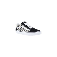 Baskets Vans en tissu noir et blanc