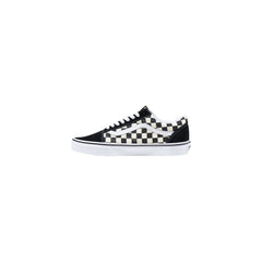 Baskets Vans en tissu noir et blanc
