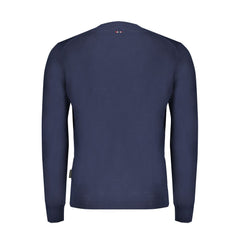 Pull en coton bleu Napapijri