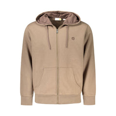 Pull Timberland marron en coton pour homme