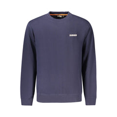 Pull en coton bleu Napapijri pour homme