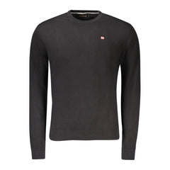 Pull en coton noir pour homme Napapijri