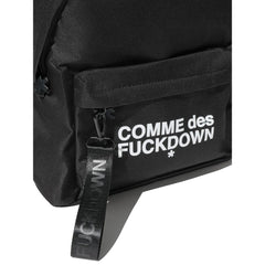 Comme des Fuckdown Rucksack aus schwarzem Polyester
