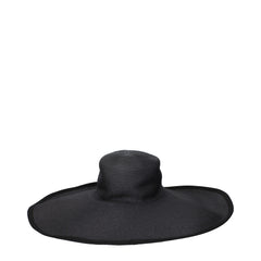 Max Mara Black Paper Sunhats