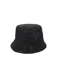 Chapeaux bob en coton noir Palm Angels