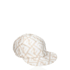 Fendi Beige Silk Caps (Baseball Hat)