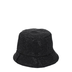 Chapeaux bob en coton noir Palm Angels