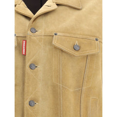 Veste en daim Dsquared²