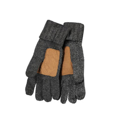 Gants en laine grise Ralph Lauren
