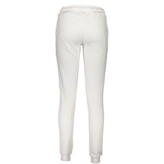 Pantalon en coton blanc Cavalli Class