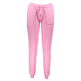 Pantalon en coton rose Cavalli Class