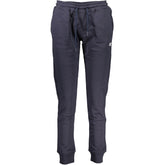 Pantalon en coton bleu K-WAY