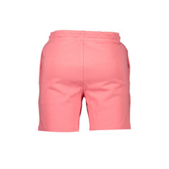 Pantalon en coton rose K-WAY