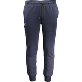 Pantalon en coton bleu K-WAY