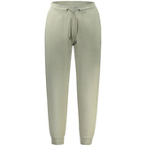 Pantalon en coton vert Guess Jeans