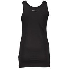 Cavalli Class Schwarzes Baumwoll-Tanktop