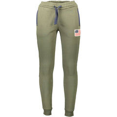 Pantalon en coton vert US POLO ASSN.