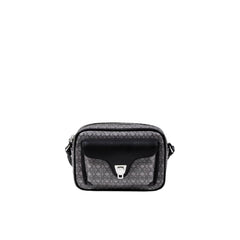 Sac à main en cuir bicolore Coccinelle