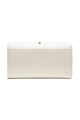 Sac PINKO One Simply Love Mini en cuir blanc