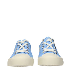 Veja Light Blue Fabric Low Tops
