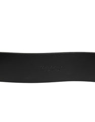 Dolce & Gabbana Herrengürtel, braun, klassisch, mit goldener Metallschnalle und Logo