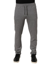 Dolce & Gabbana Baumwoll-Jogginghose, Grau