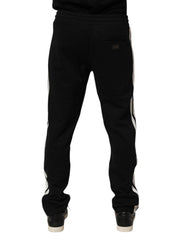Dolce & Gabbana Pantaloni Jogger in Cotone Nero