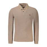 Timberland braunes Baumwoll-Poloshirt