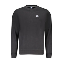 North Sails Black Cotton Sweatshirt