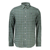 Chemise Timberland verte en coton