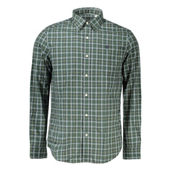 Chemise Timberland verte en coton