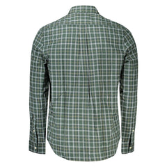 Chemise Timberland verte en coton